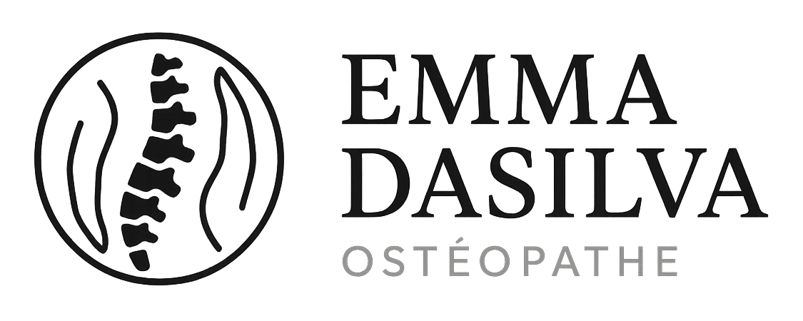 Logo Emma Dasilva, ostéopathe